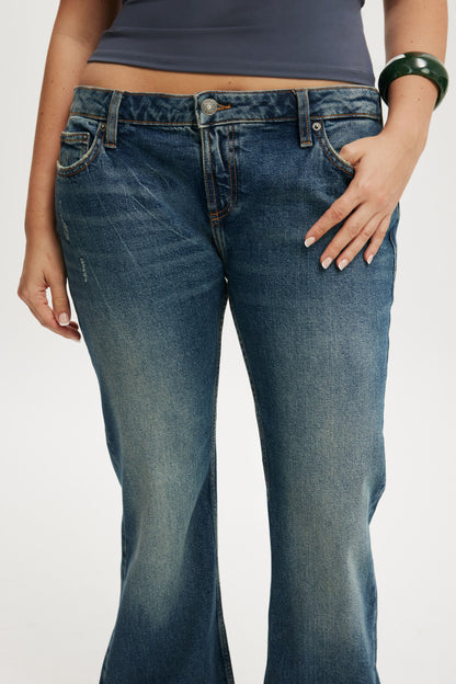 Low Rise Bootcut Jean