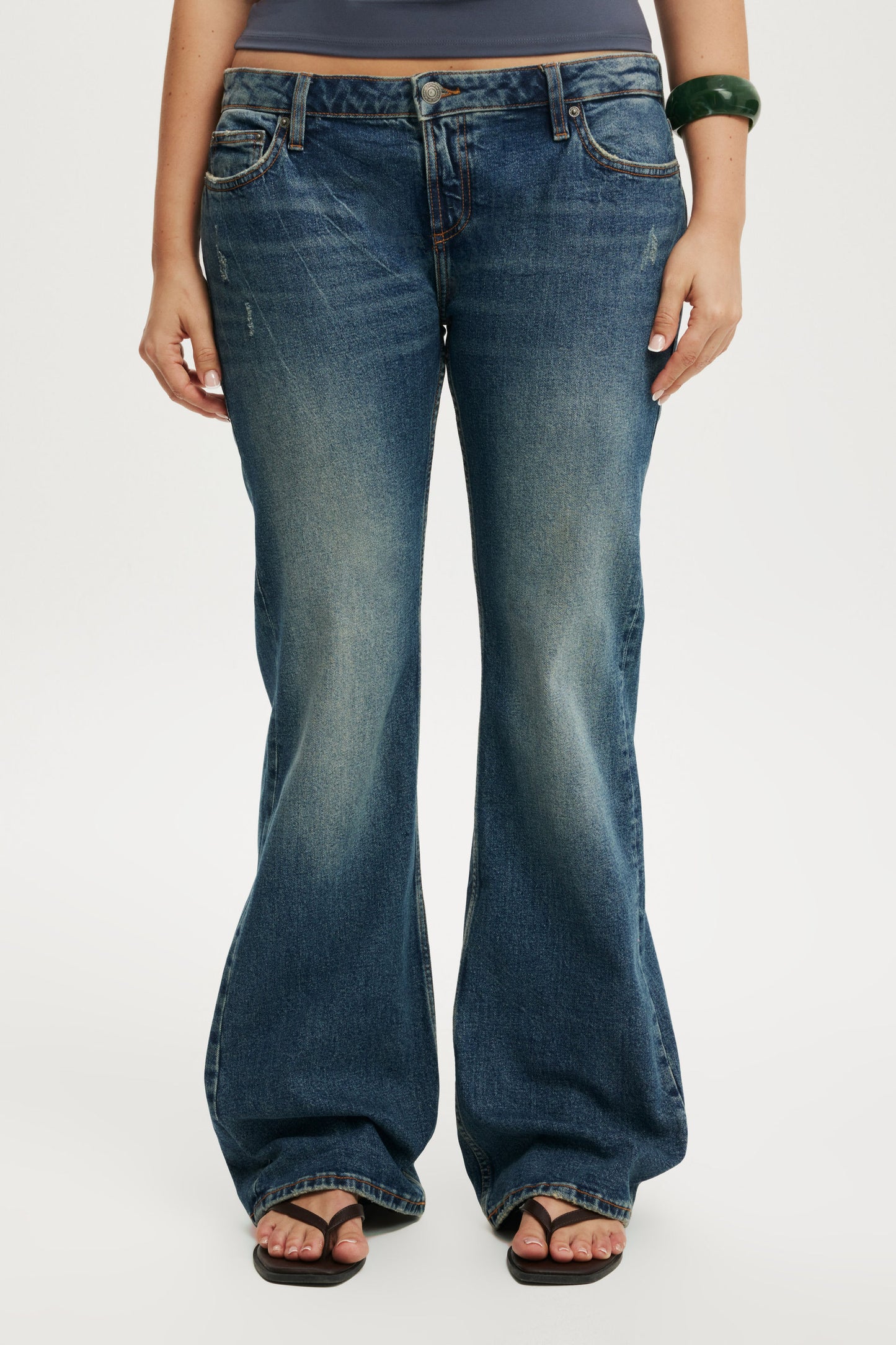 Low Rise Bootcut Jean
