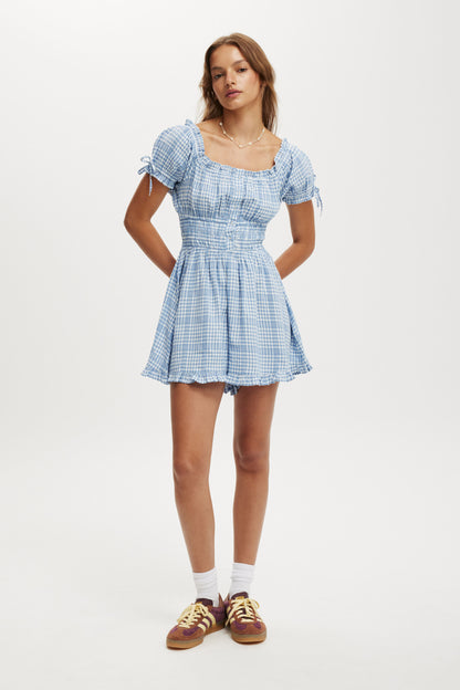 Sadie Button Through Playsuit