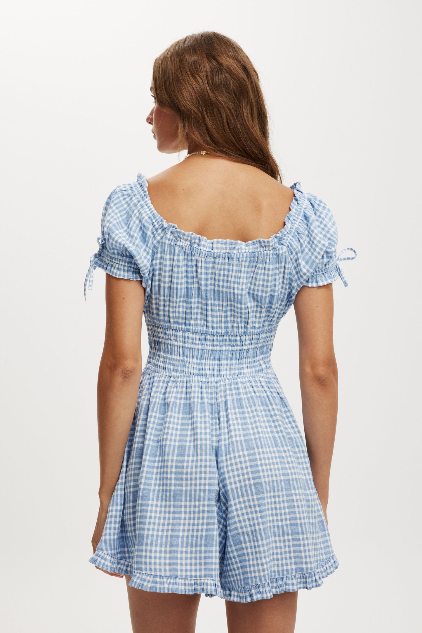 Sadie Button Through Playsuit