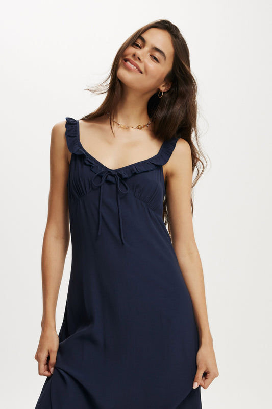 Layla Frill Midi Dress