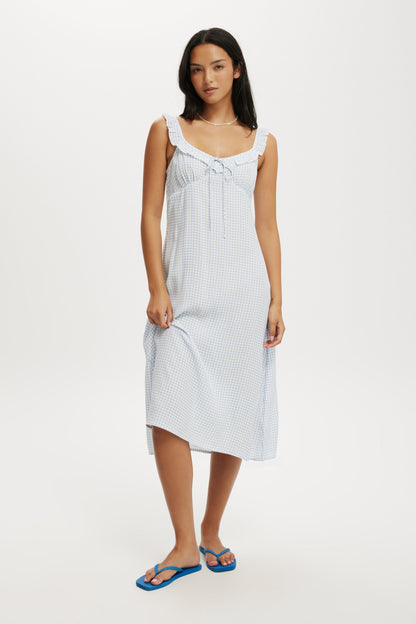 Layla Frill Midi Dress
