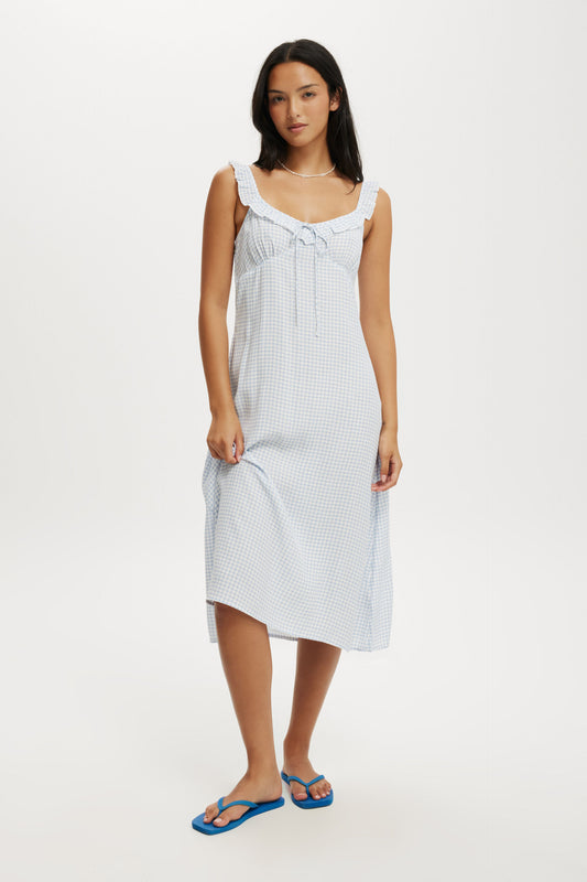 Layla Frill Midi Dress