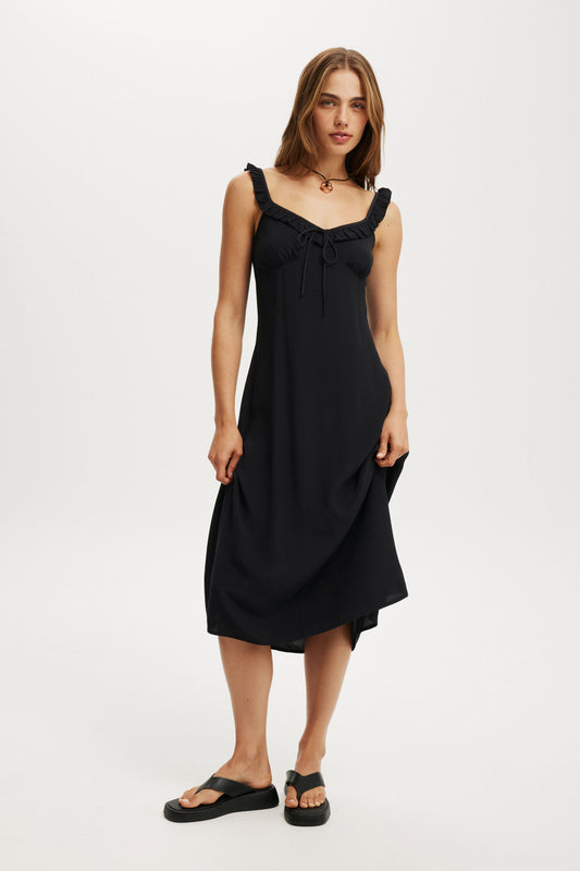 Layla Frill Midi Dress