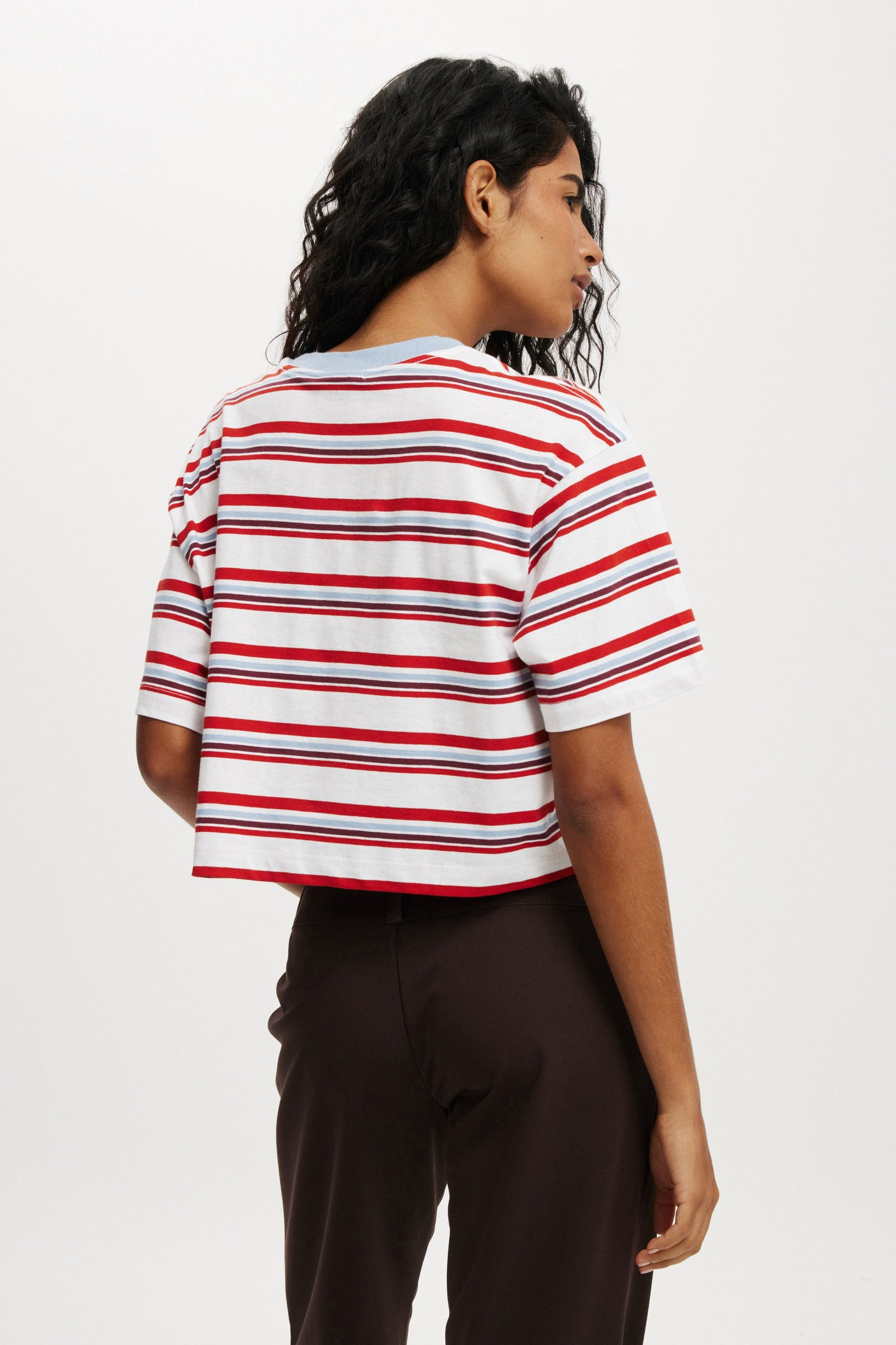 I Love NY Cropped Boxy Graphic Tee