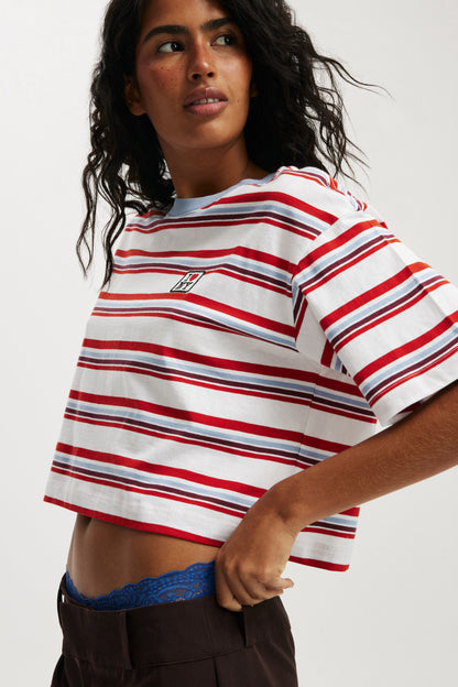 I Love NY Cropped Boxy Graphic Tee