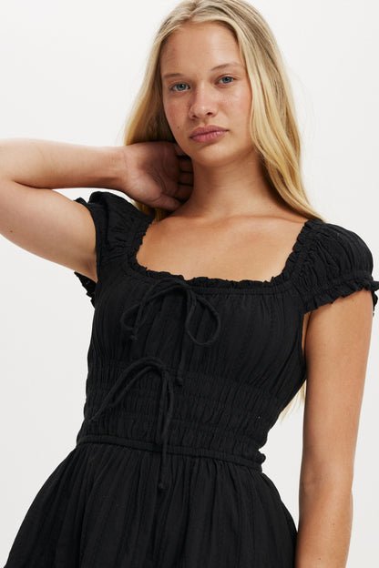 Jasmine Sleeved Mini Dress