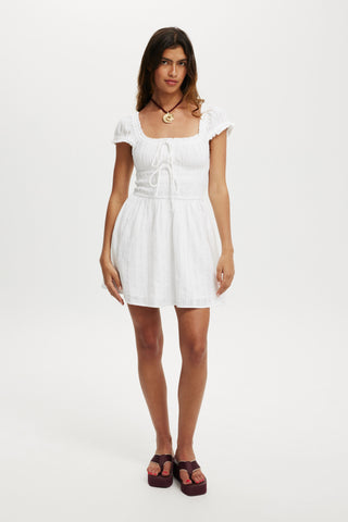 Jasmine Sleeved Mini Dress