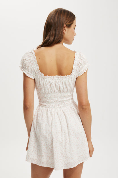 Jasmine Sleeved Mini Dress