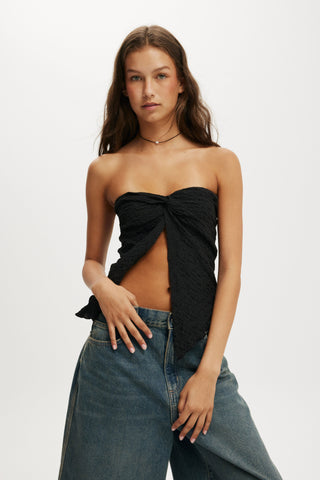 Stacey Twist Front Tube Top