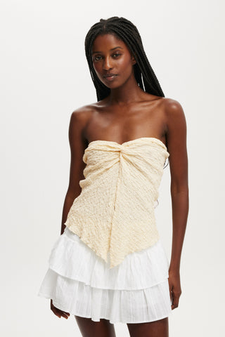 Stacey Twist Front Tube Top