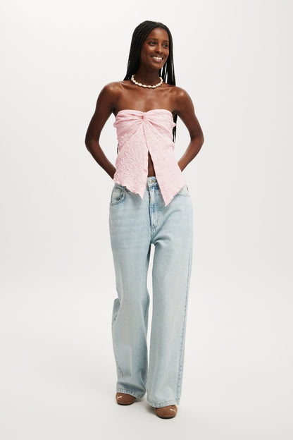 Stacey Twist Front Tube Top