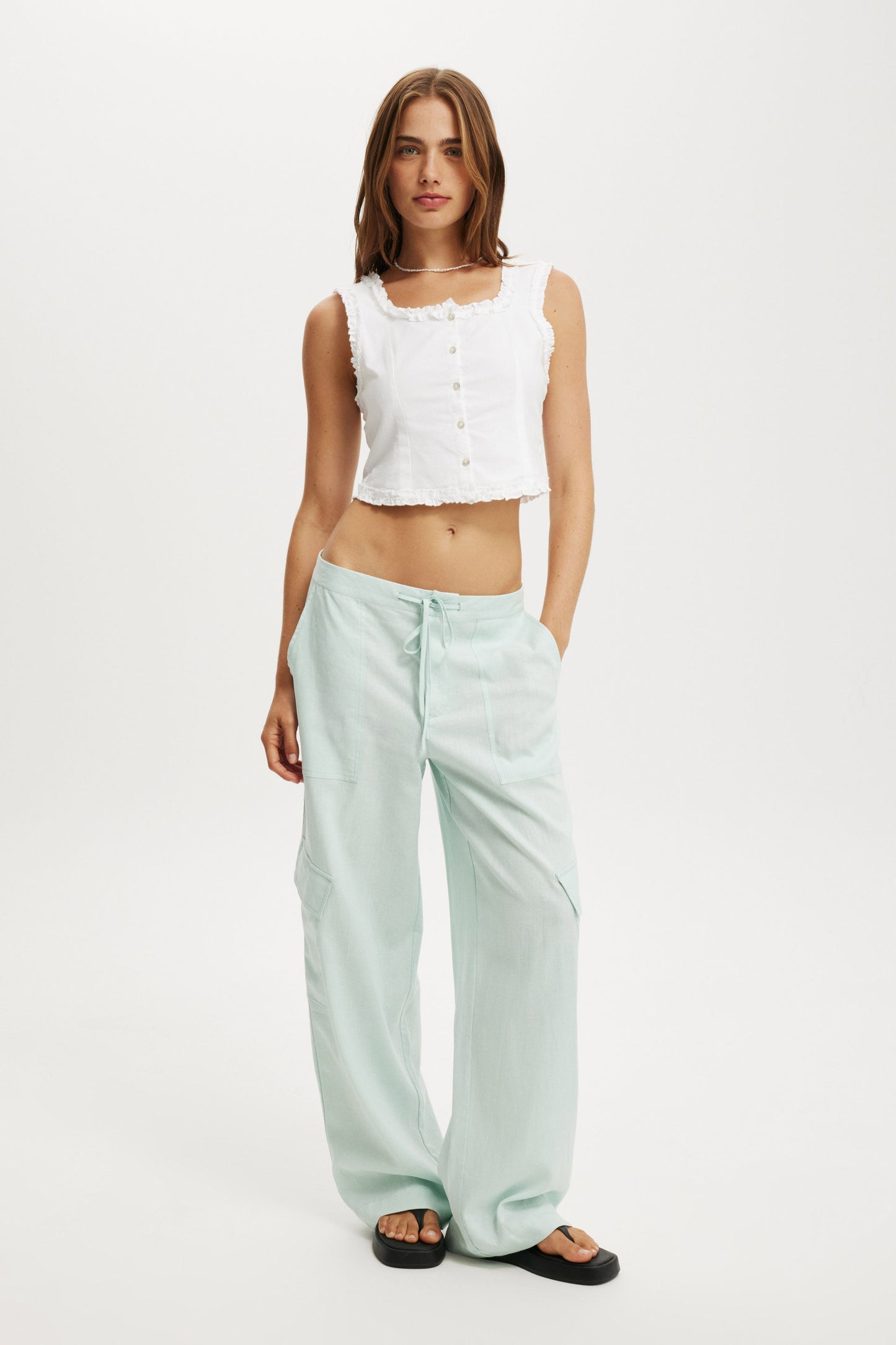 Emily Ruffle Top