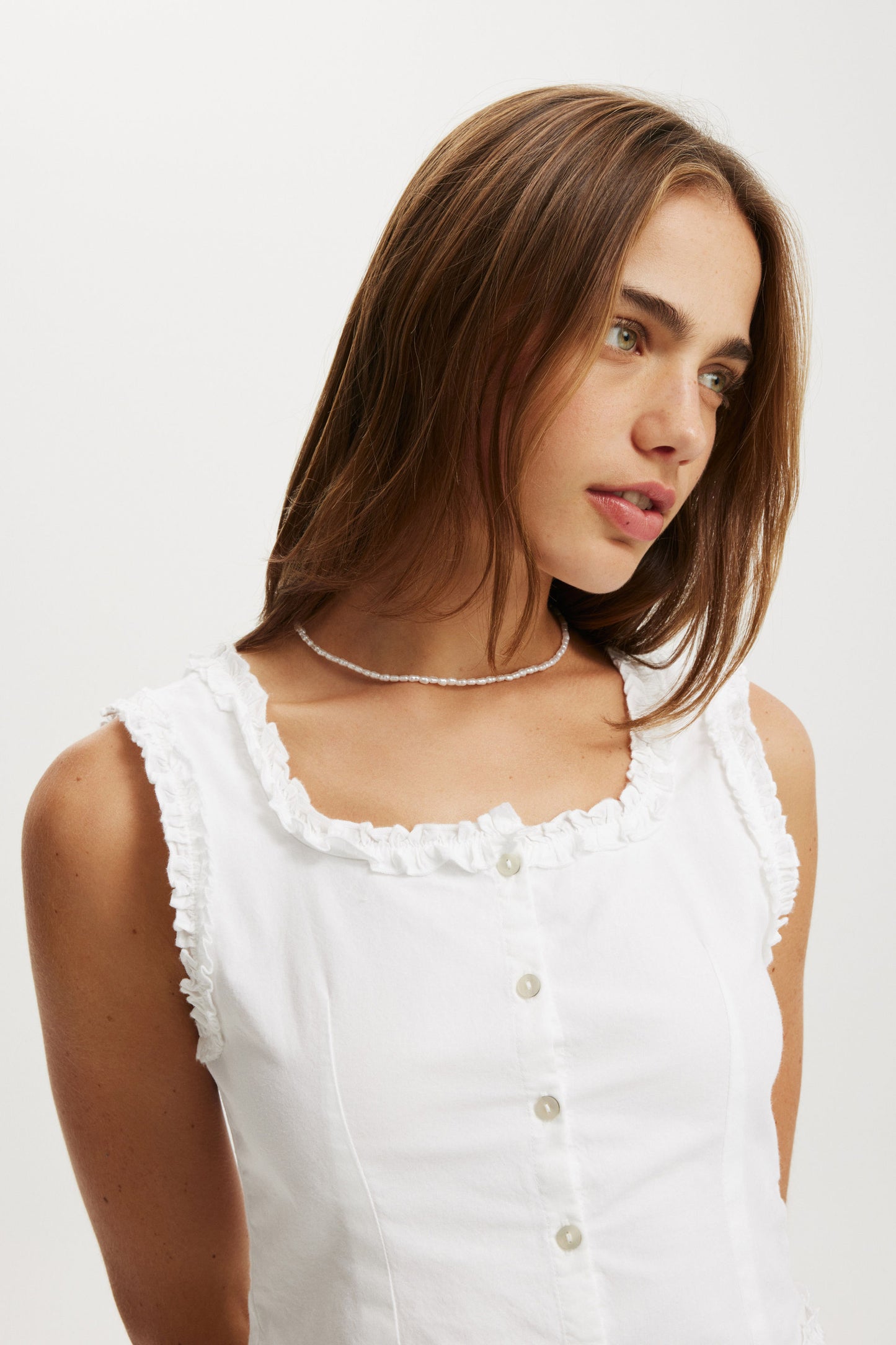 Emily Ruffle Top