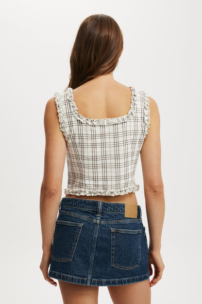 Emily Ruffle Top