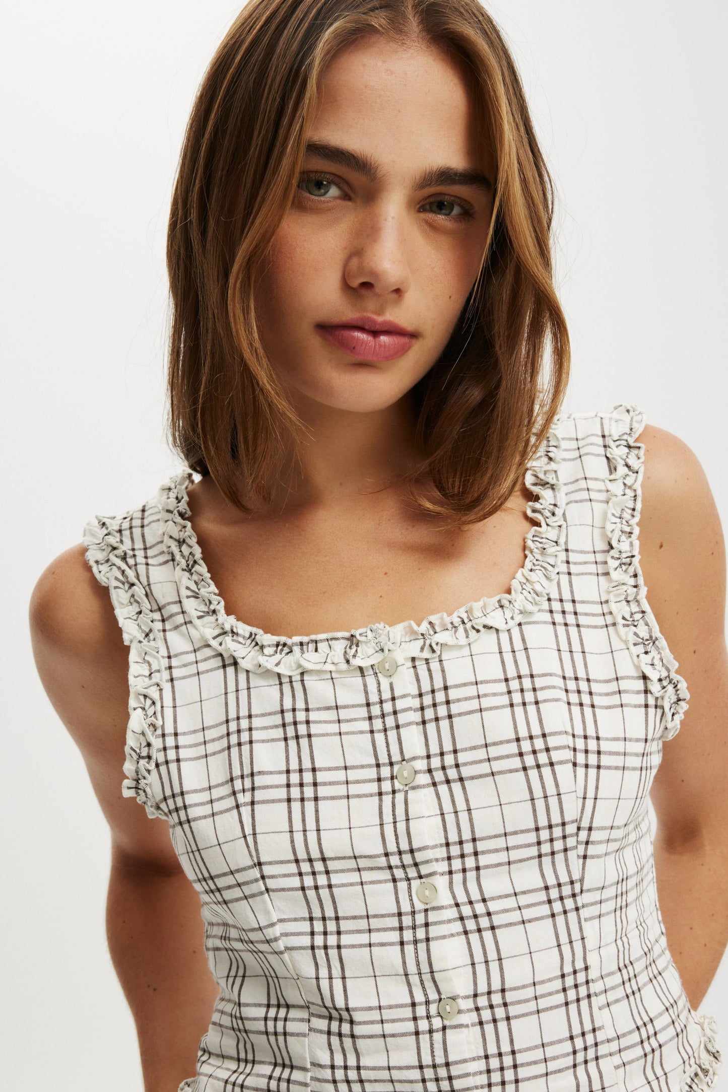 Emily Ruffle Top