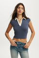 Alice Deep V Polo
