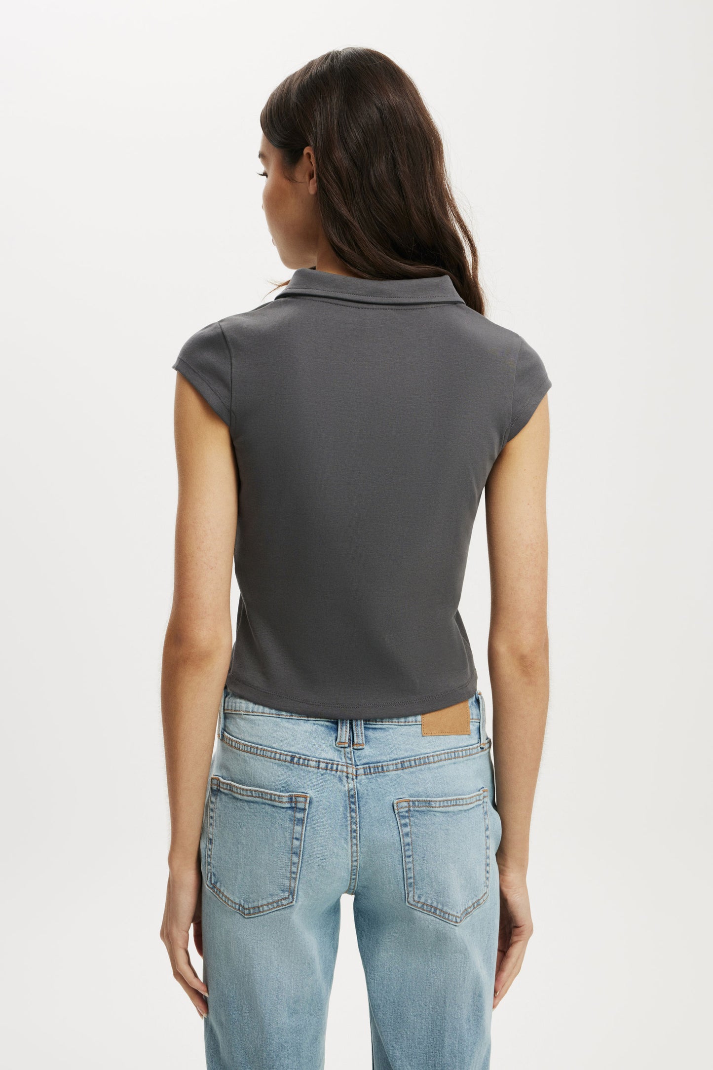 Alice Deep V Polo