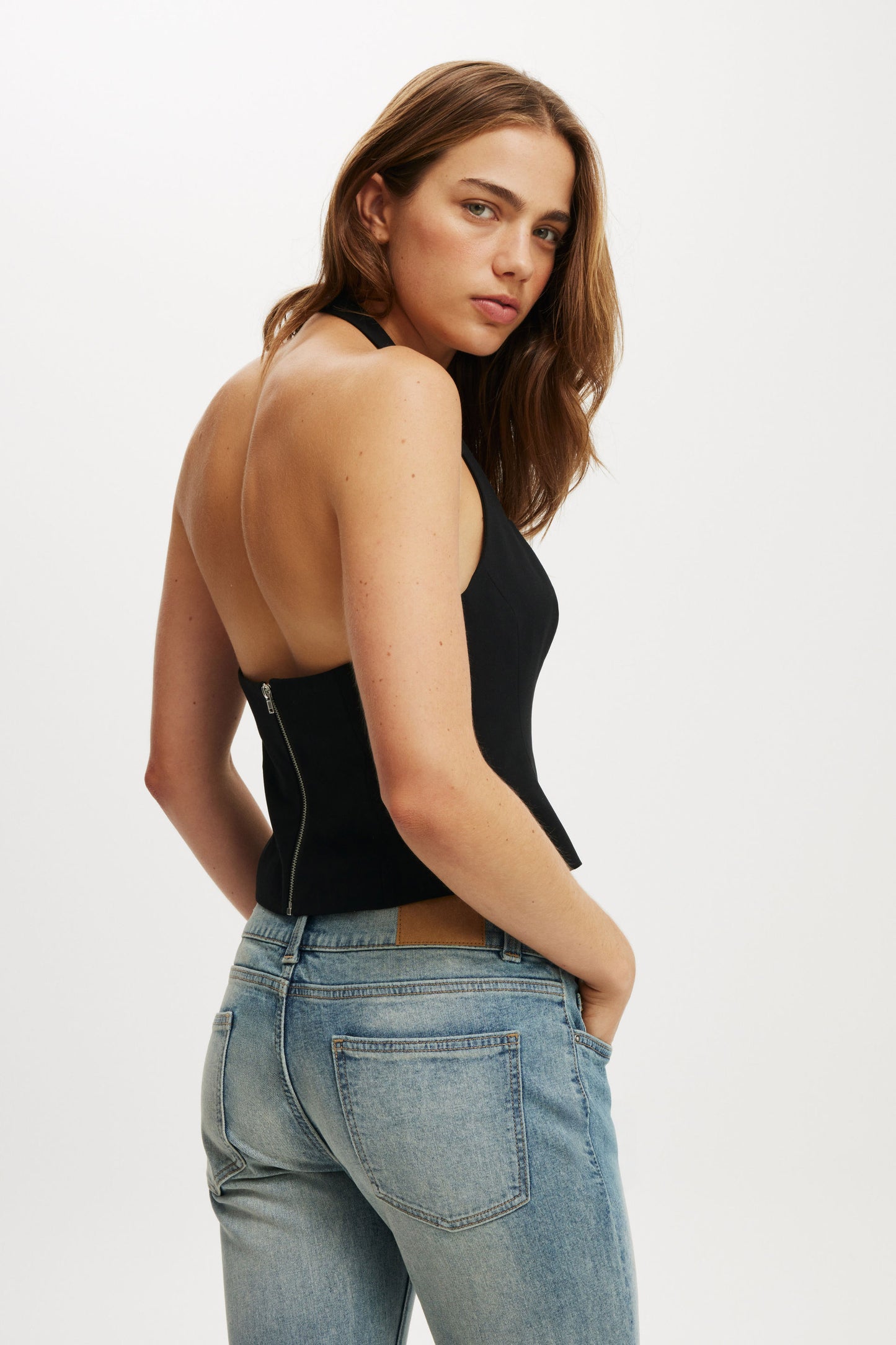 Izzy Suiting Halter Top