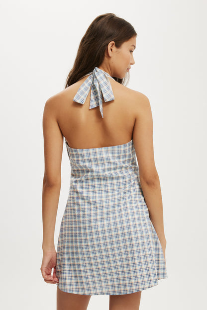 Haven Halter Mini Sundress