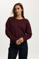 Cotton Crew Neck Sweater