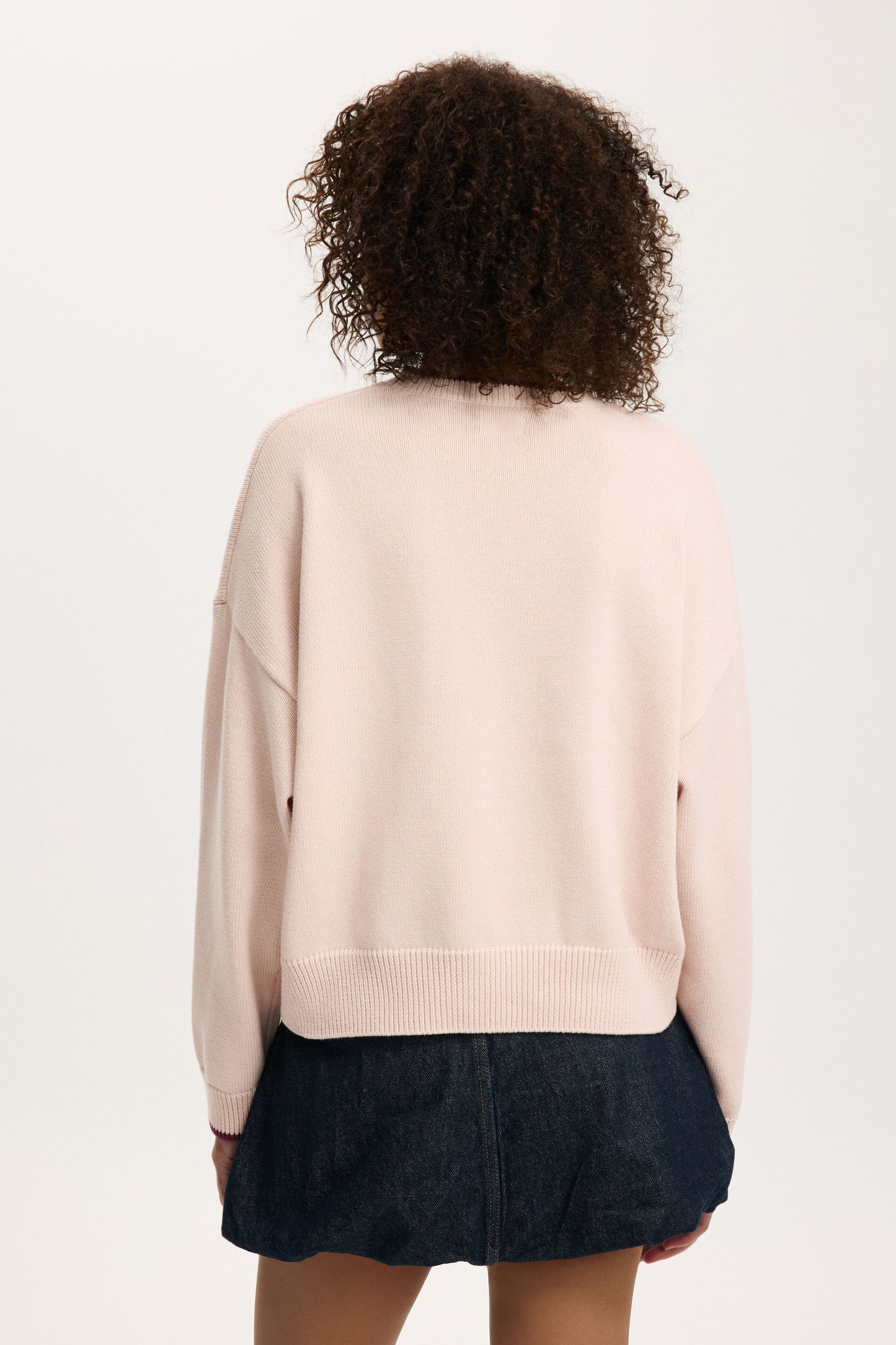 Cotton Crew Neck Sweater