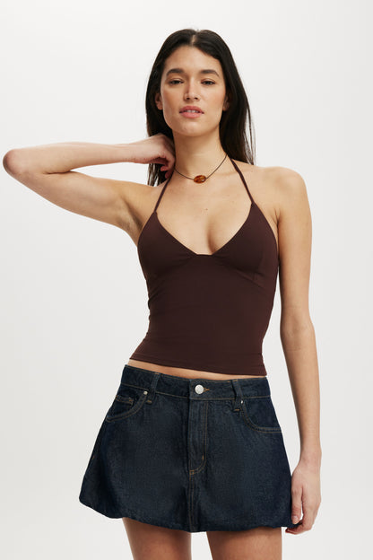 Bubble Denim Skirt