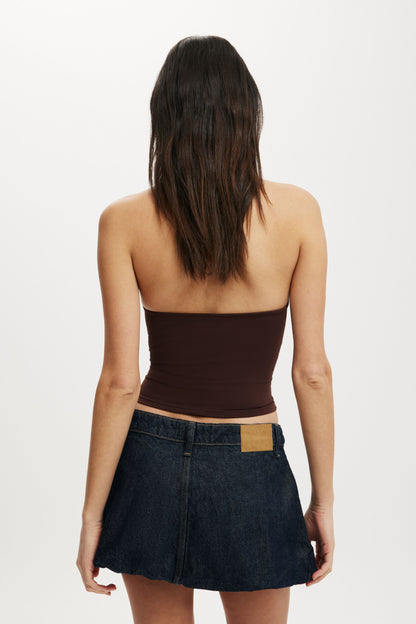 Bubble Denim Skirt