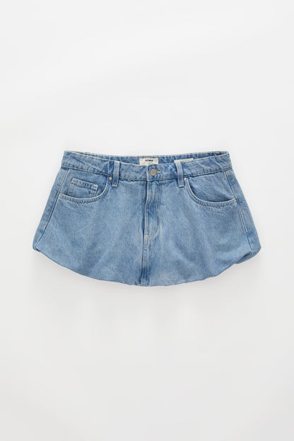 Bubble Denim Skirt