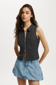 Bubble Denim Skirt