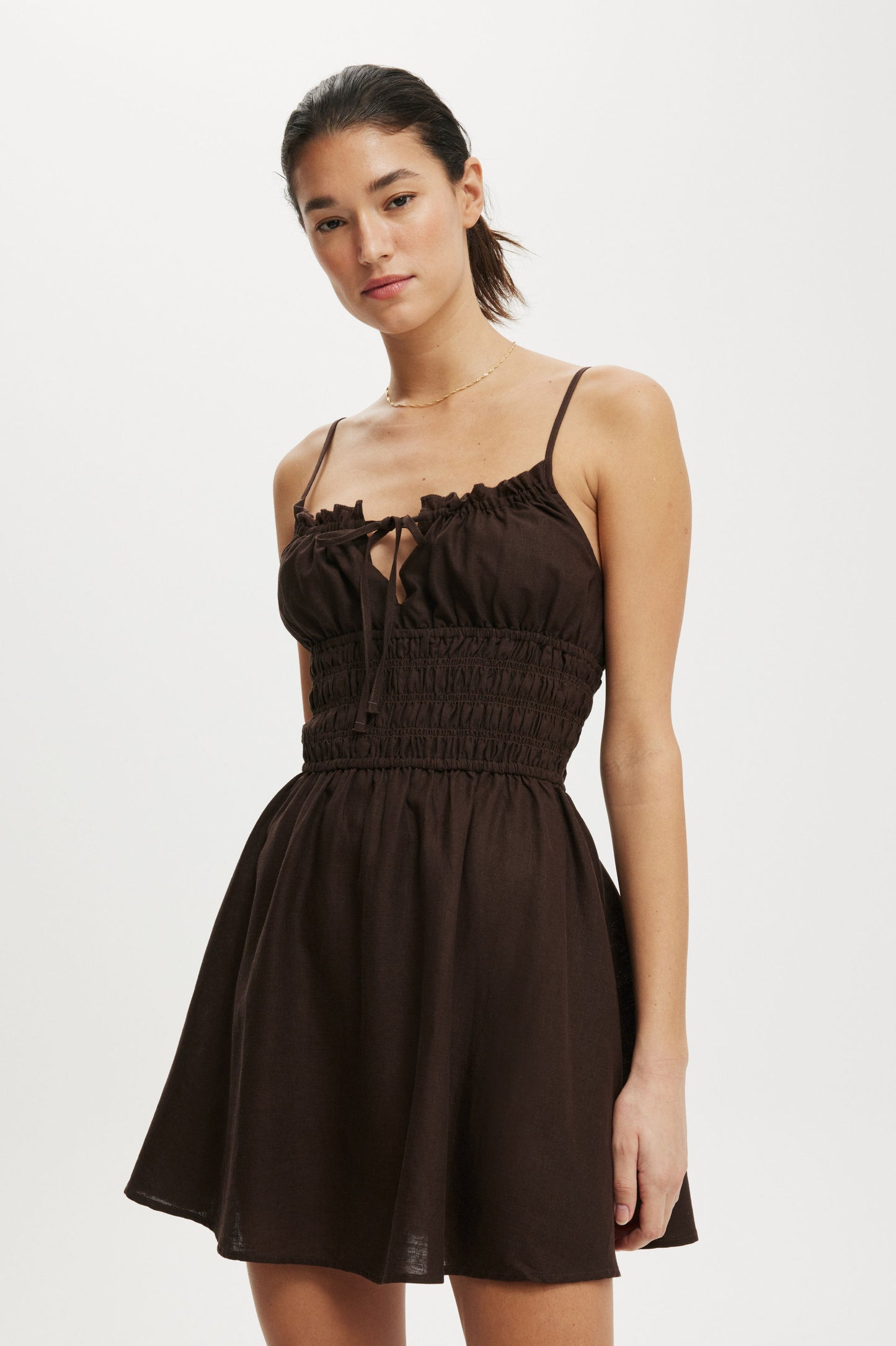 Haven Strappy Mini Dress