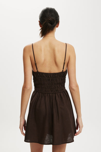 Haven Strappy Mini Dress