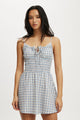 Haven Strappy Mini Dress