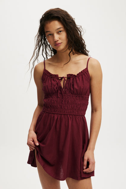 Haven Strappy Mini Dress