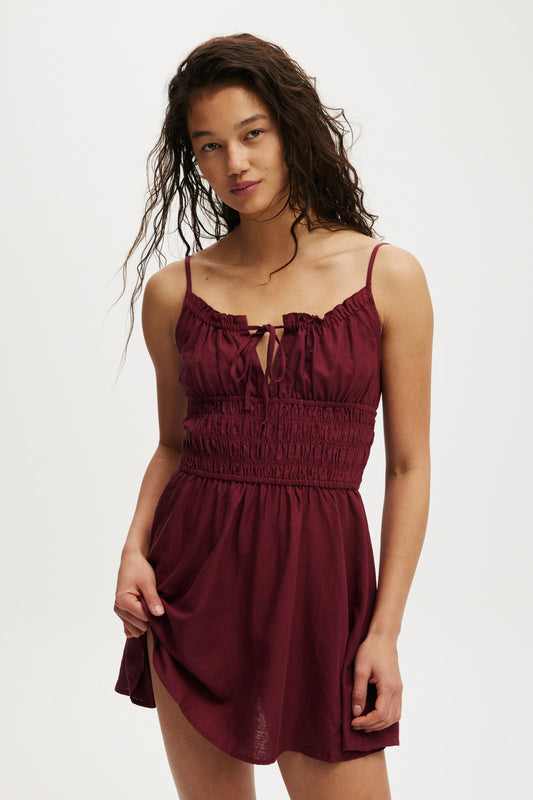 Haven Strappy Mini Dress