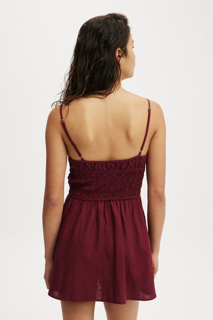 Haven Strappy Mini Dress