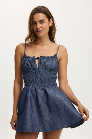 Haven Strappy Mini Dress