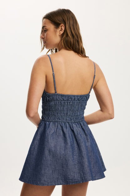 Haven Strappy Mini Dress