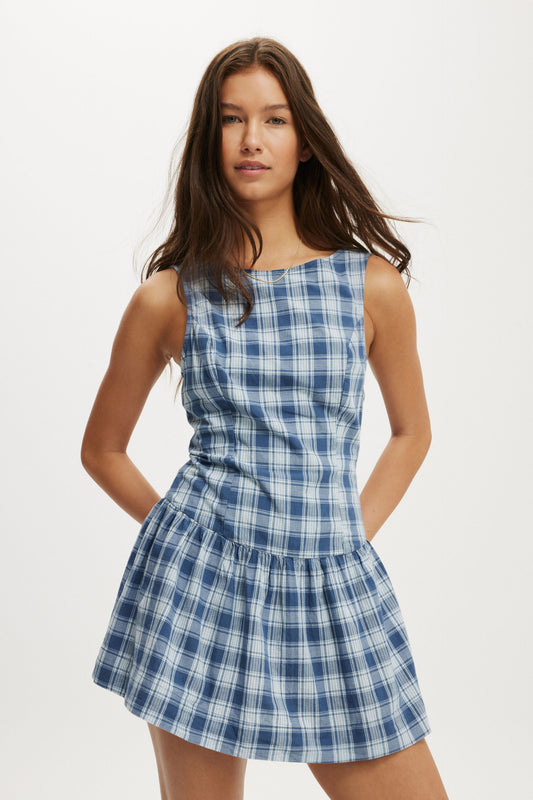 Hallie Drop Hem Mini Dress