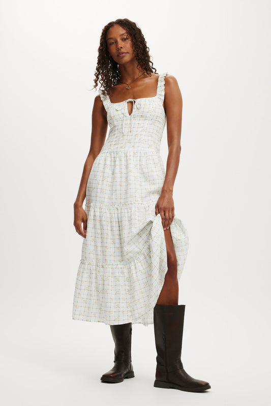 Skye Corset Detail Midi Dress