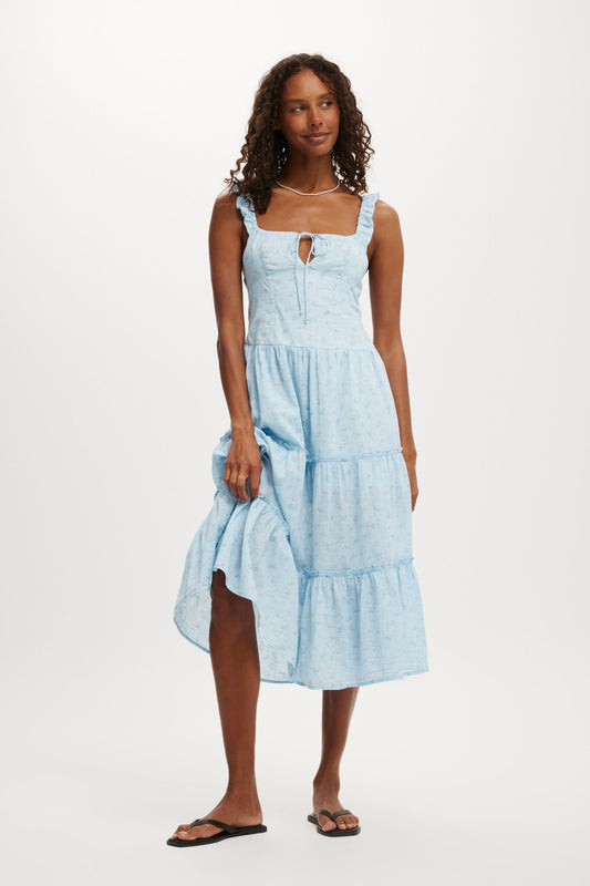 Skye Corset Detail Midi Dress