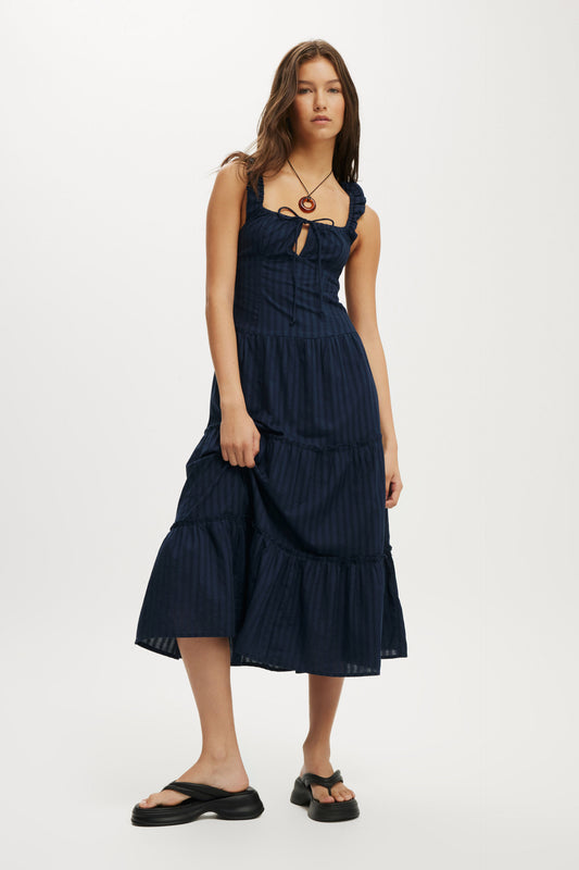 Skye Corset Detail Midi Dress