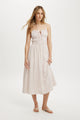 Haven Strappy Midi Dress