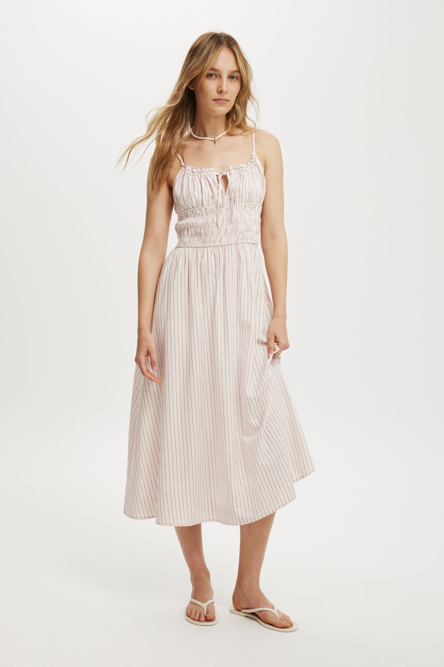 Haven Strappy Midi Dress