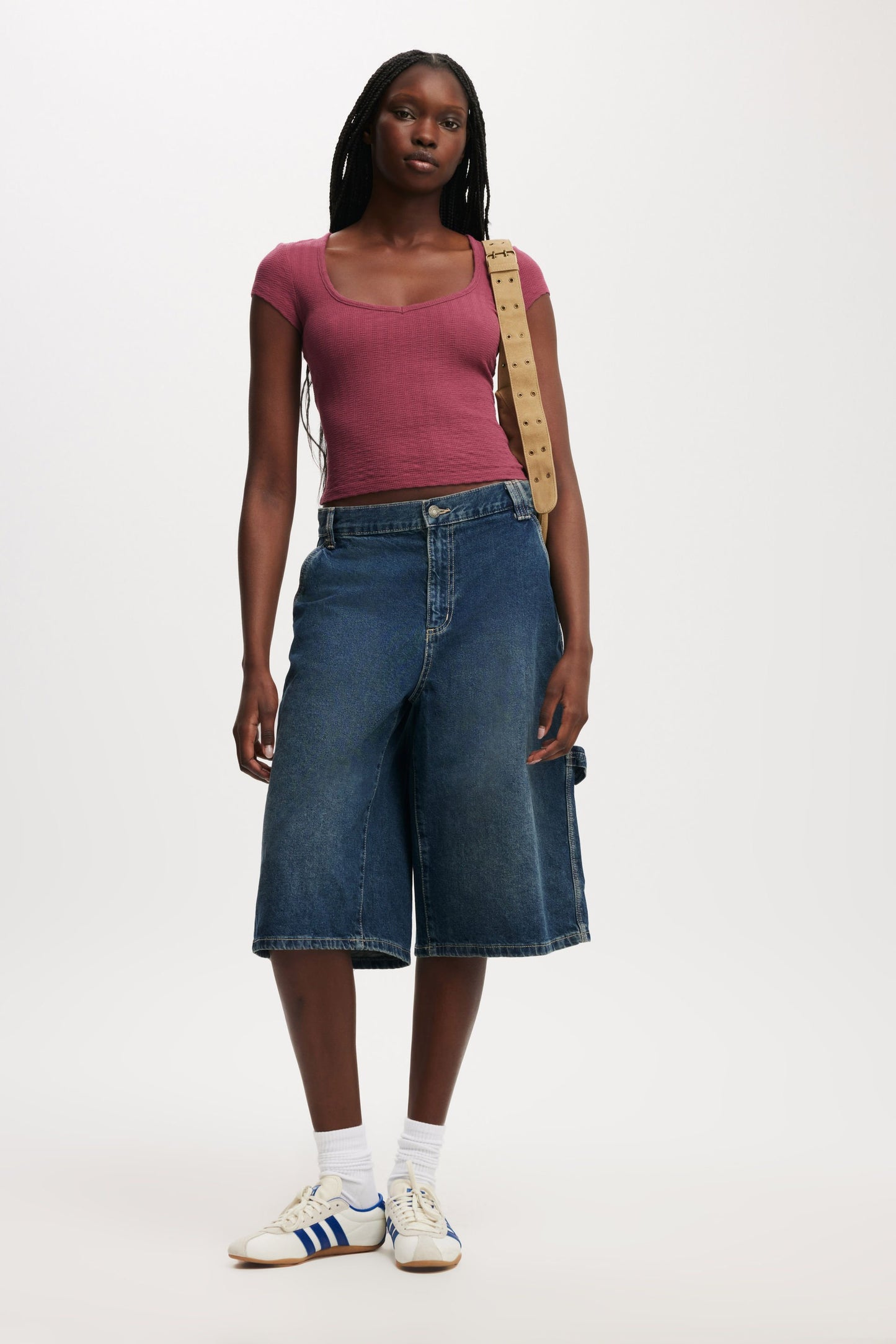 Hailey Textured Short Sleeve