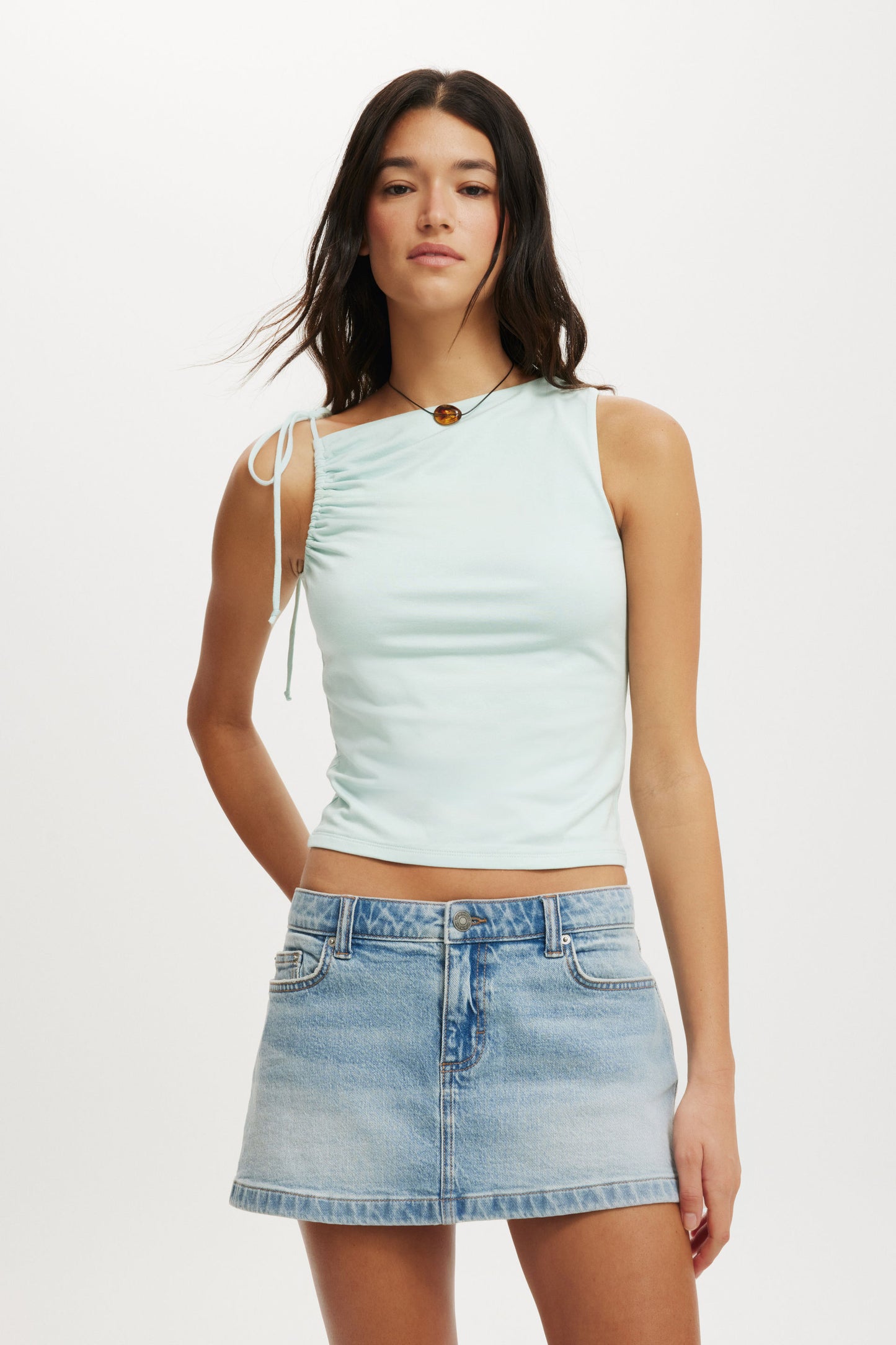 Nikki Gathered Tank