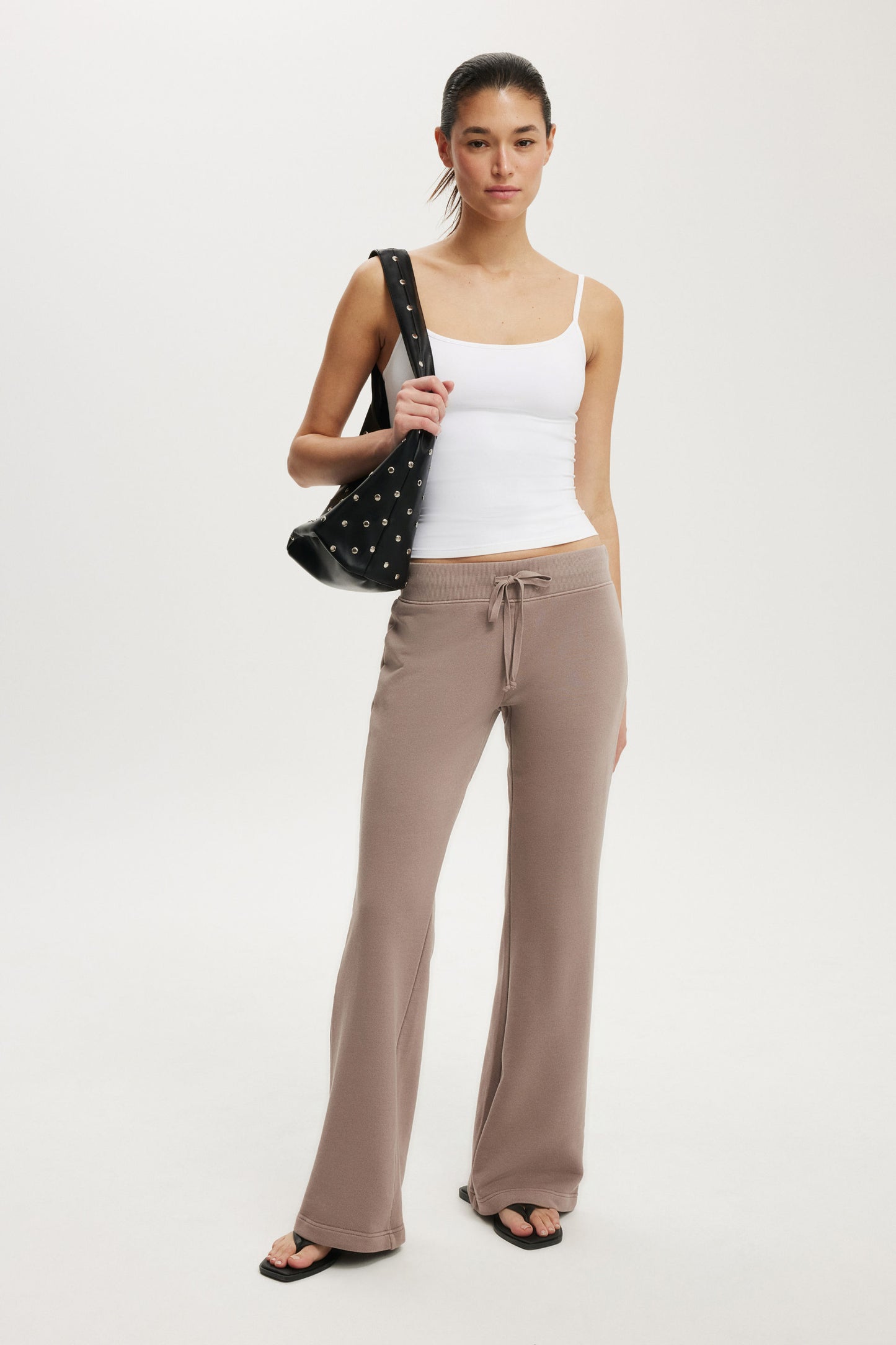 Low Rise Bootleg Sweatpant