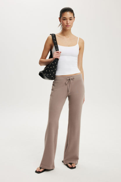 Low Rise Bootleg Sweatpant