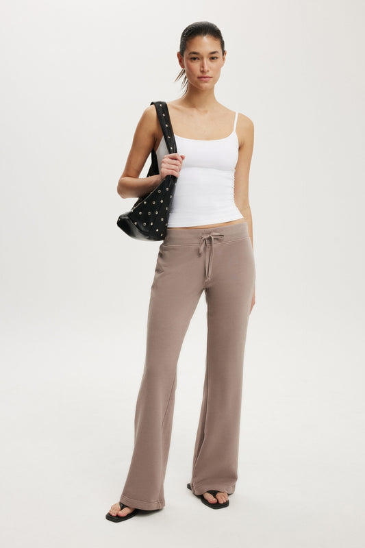 Low Rise Bootleg Sweatpant