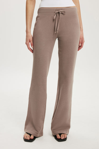 Low Rise Bootleg Sweatpant